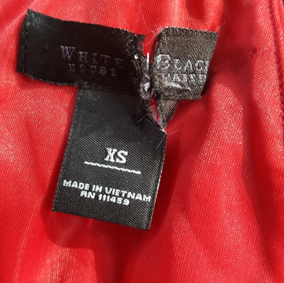 WHBM White House Black Market Red mini Dress Size X-Small - Picture 7 of 7